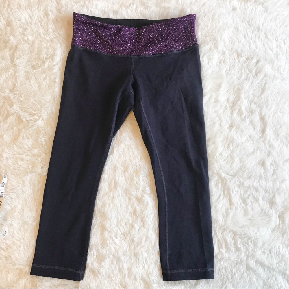 Lululemon Wunder Under Crop III Reversible Legging
